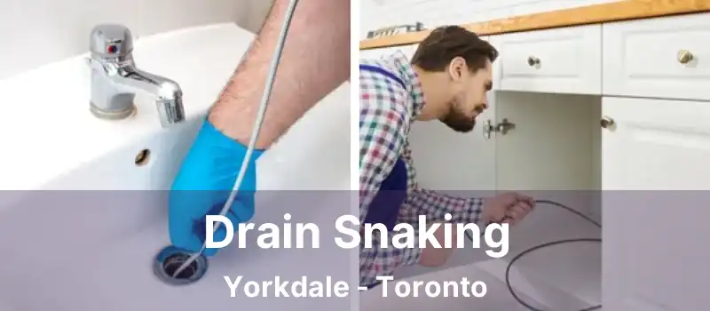  Drain Snaking Yorkdale - Toronto